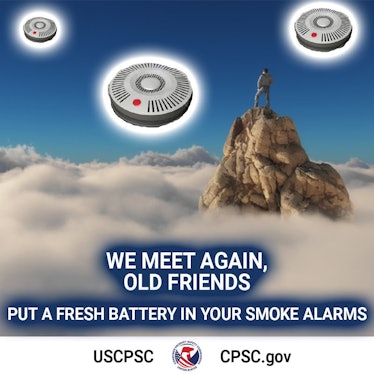 The CPSC is tweeting fire safety jokes. 