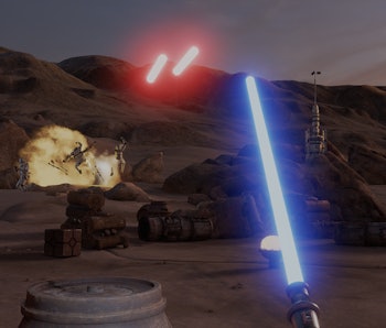 Inside The Star Wars Lightsaber Vr Game Trials On Tatooine