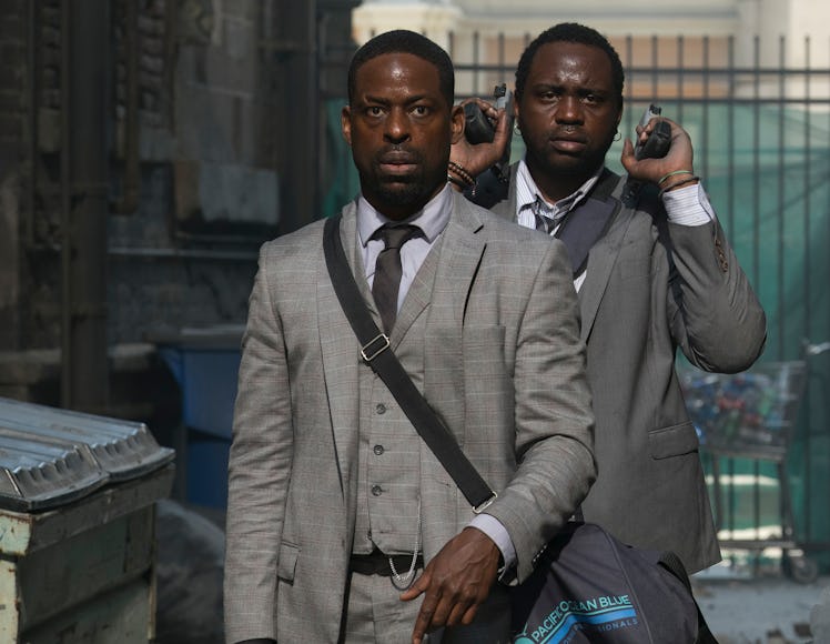 Sterling K. Brown and Brian Tyree Henry play bank robbers who go to 'Hotel Artemis' a heist goes awr...