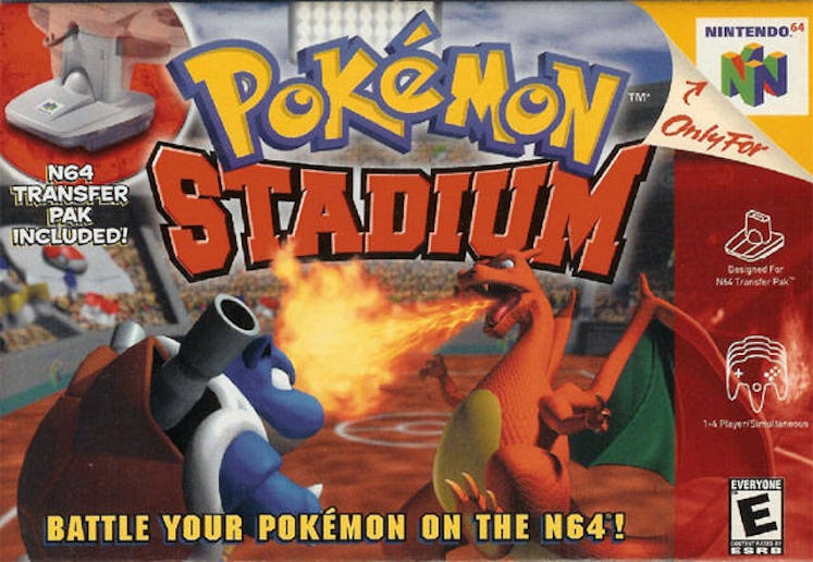 "Pokémon Stadium" video game poster