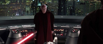 Ian McDiarmid as Senator Palpatine in 'Star Wars: Episode III - Revenge of the Sith'