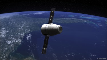SpaceX Dragon Capsule - Earth