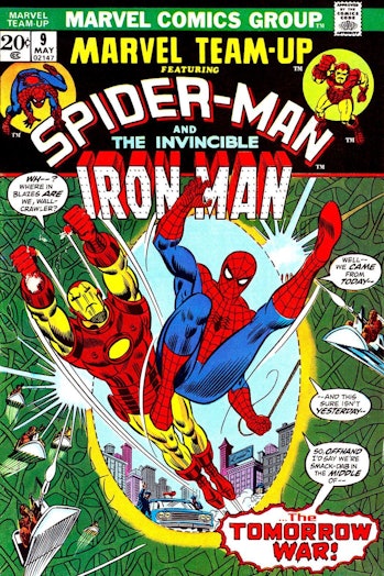Spider-Man Iron Man comic