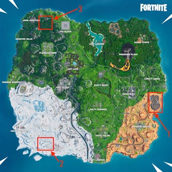 Fortnite Desert Snowy And Grasslands Race Track Locations Week 5 Guide Fortnite Snowy Race Track Location Fortnite Snowy Race Track Location Fortnite Desert Snowy And Grasslands Race Track Locations Week 5 Guide