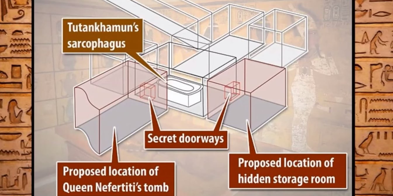 New Inspection Of King Tut's Tomb Reveals Secret Chambers