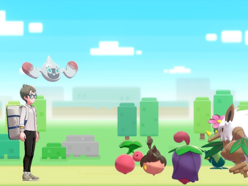 A screenshot from Pokémon Sword & Shield