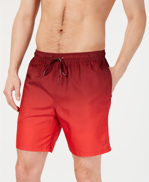 Calvin Klein Men's Gradient 7-Inch Volley Swim Trunks