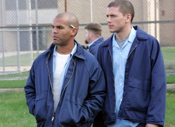 Amaury Nolasco and Wentworth Miller in 'Prison Break'