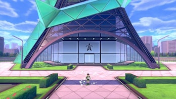 Battle Tower Close Up Pokemon Sword and Shield