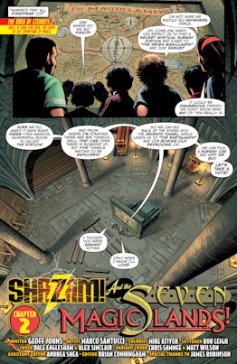 Shazam DC Geoff Johns
