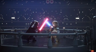 Lego Star Wars: The Skywalker Saga screenshot luke vader fight