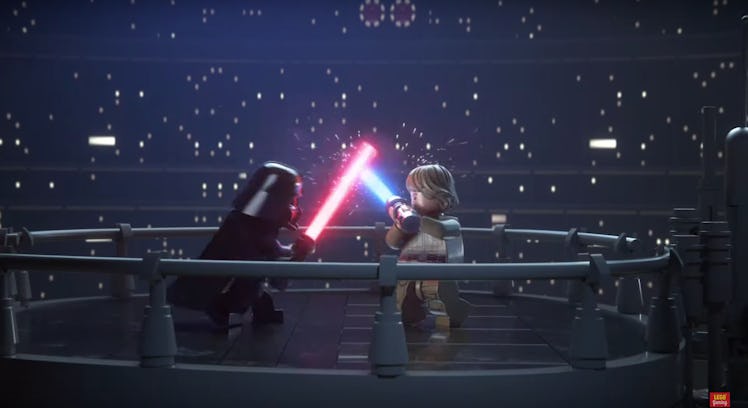 Lego Star Wars: The Skywalker Saga screenshot luke vader fight