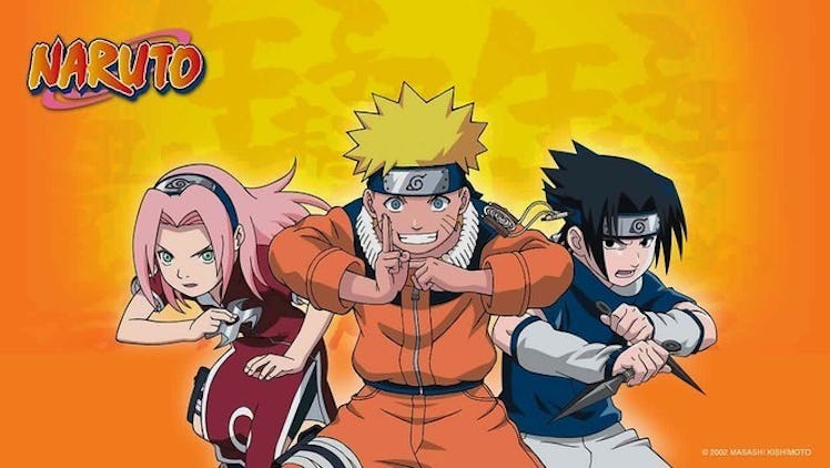 Sakura, Naruto, and Sasuke as they appear in 'Naruto.'