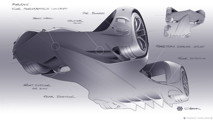 Robocar design sketches.