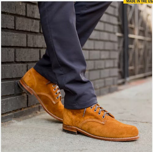 Wolverine 1000 mile clearance amber suede