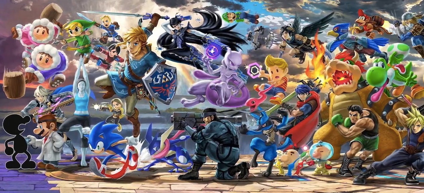 'Super Smash Bros. Ultimate' New Characters Check Out Nintendo's Epic Art