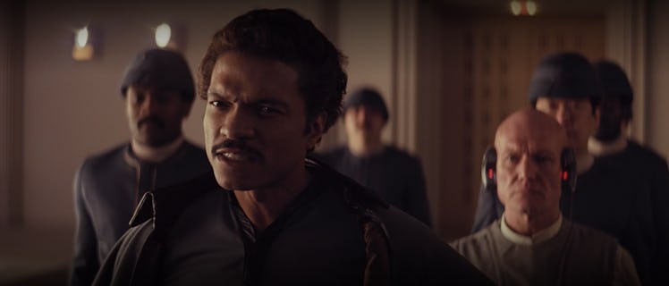 Lando has some serious beef with Han.
