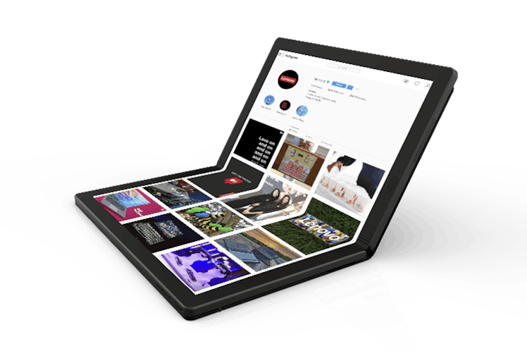 lenovo foldable pc