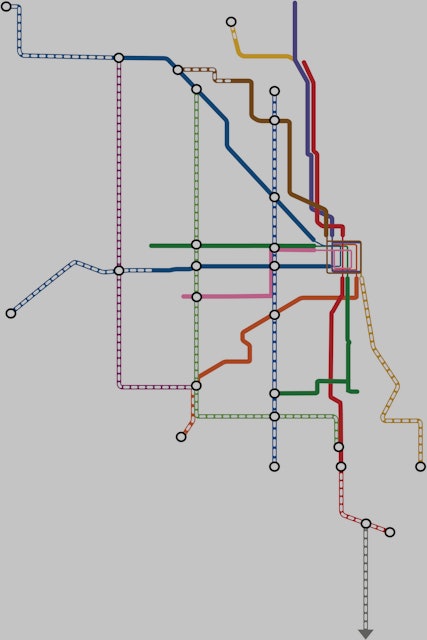 This Map Shows What Chicago S Future Metro Could Look Like