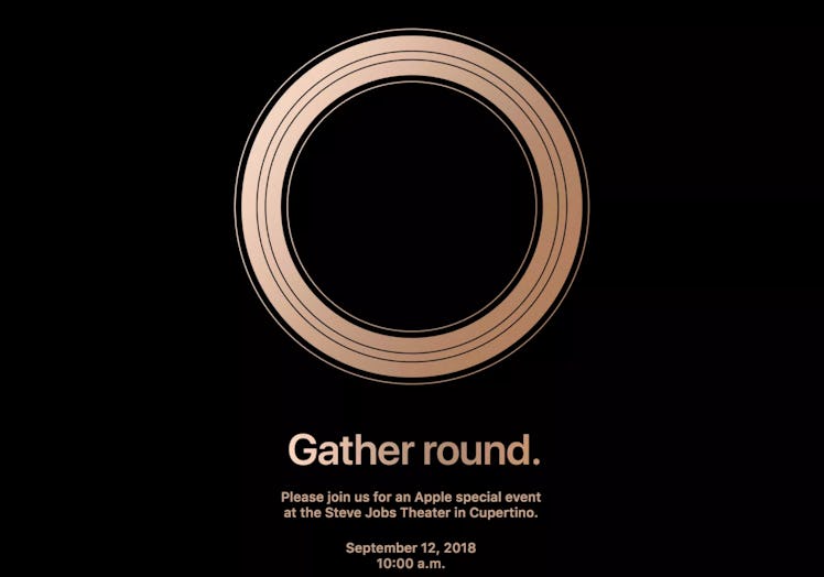 Apple 2018 iPhone event invitation