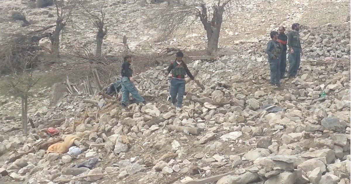 The MOAB Strike's Aftermath Seen in New Video