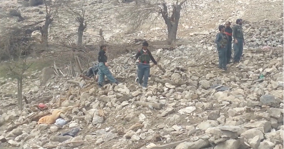 The MOAB Strike's Aftermath Seen in New Video