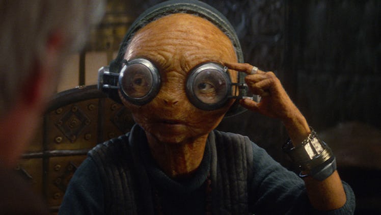 "Where's my boyfriend?" - Maz Kanata talking about Chewbacca in 'The Force Awakens.' (I ship it and ...