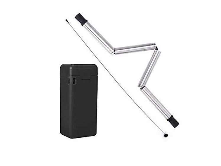 Collapsible Reusable Straw With Cleaner & Case