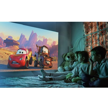 You can watch just about anything on Cinemood, including 'Cars'.
