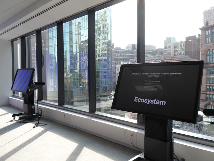 View of NYC's Silicon Alley from IBM's headquarters