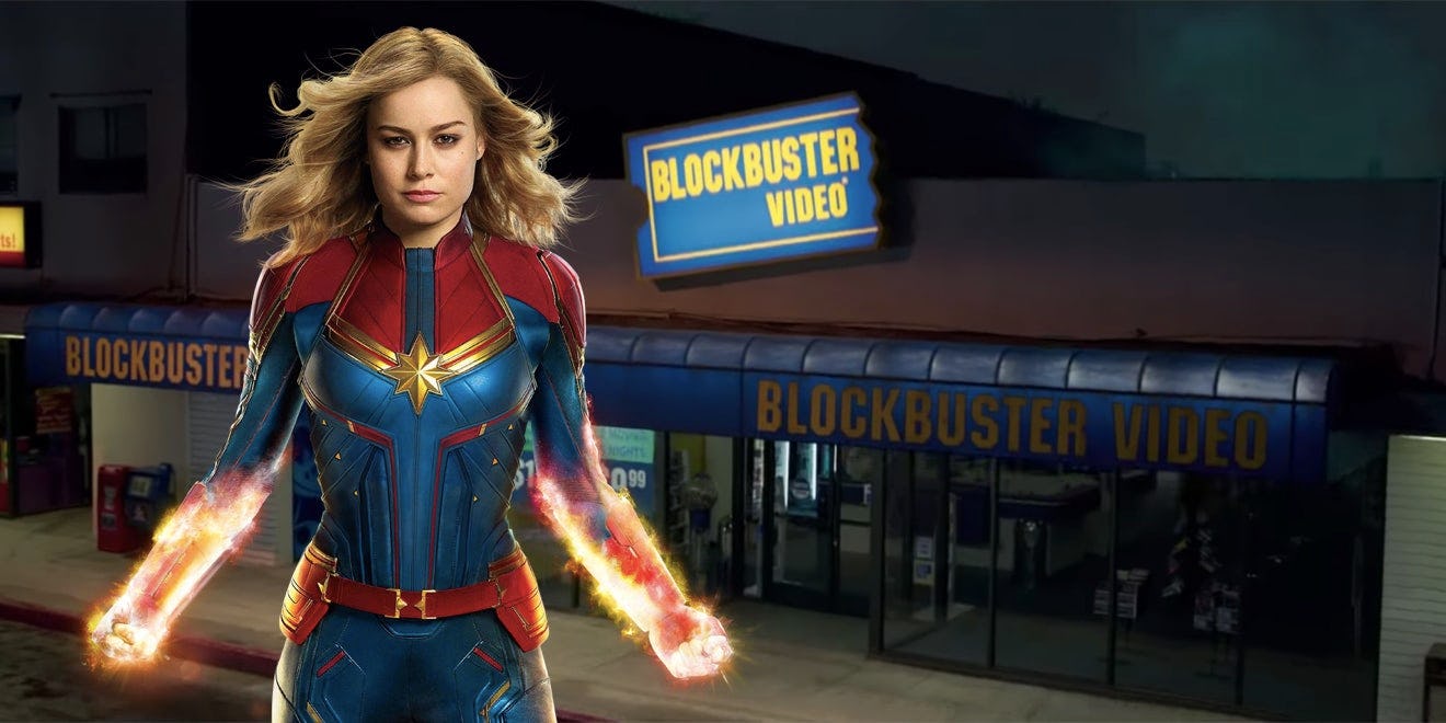 'Captain Marvel': The Last Blockbuster Video Celebrates Its Marvel Moment