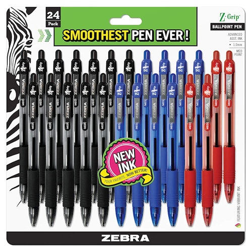 Zebra Pen Z-Grip Retractable Ballpoint Pen