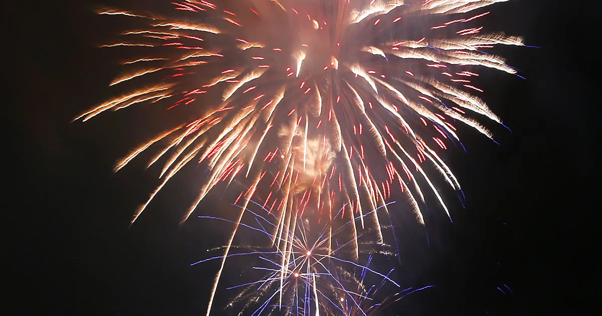 Watch Drones Fly Through New Year's Eve Fireworks Around the World