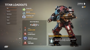 TitanFall Titans Loadouts & Setup - ALL Customization Options, Weapon  Types, Abilities Gameplay 