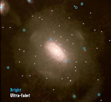 Many smaller galaxies surround the Milky Way, and astronomers say that they likely formed much earli...