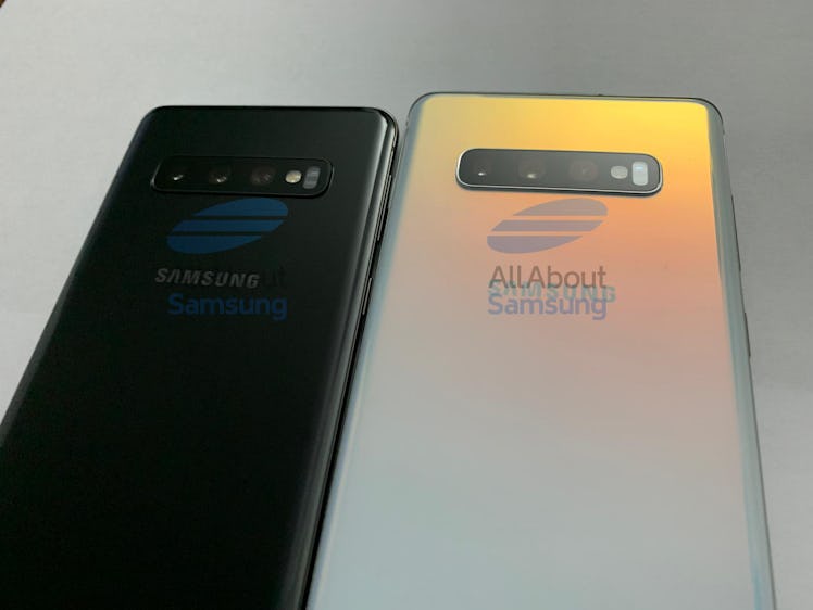 samsung galaxy s10 and s10 plus leaks