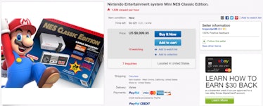 nintendo nes ebay