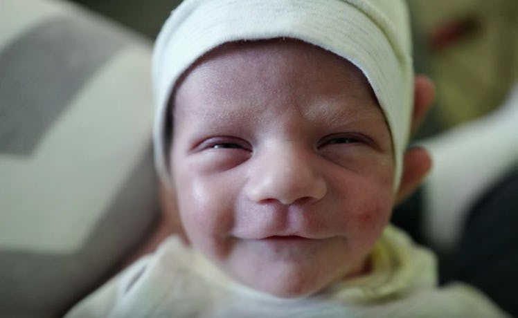 Baby Billy Kimmel smiling