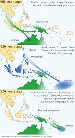 vanuatu population ancient migration