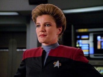 Kate Mulgrew as Captain Janeway 