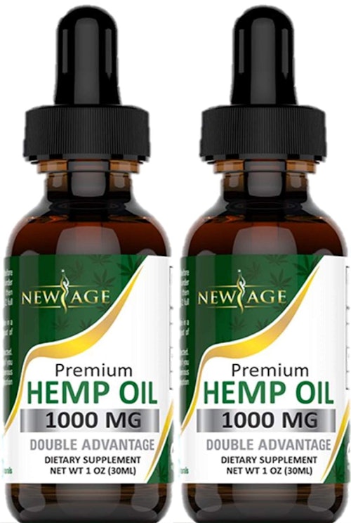 New Age Hemp Oil Extract for Pain & Stress Relief 