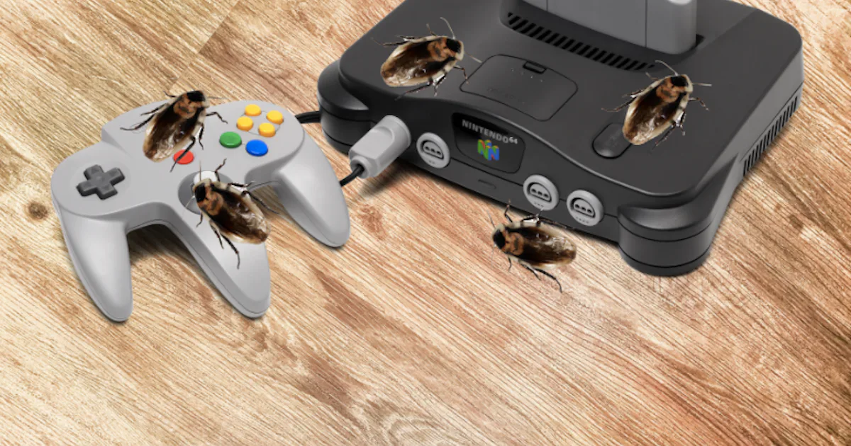 Computer Game Bug Science Explains Why Bugs Keep Infesting Video Game Consoles