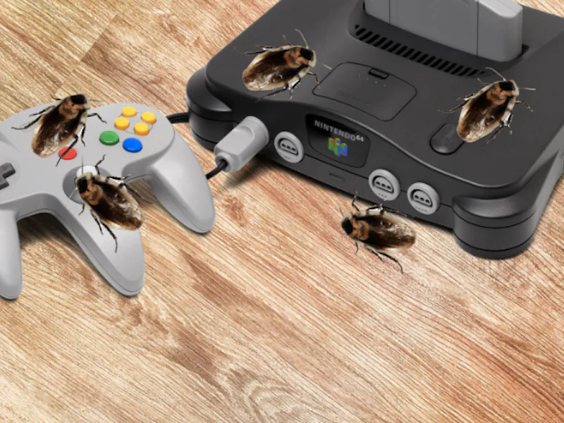 Infested Console Science Explains Why Bugs Keep Infesting Video Game Consoles
