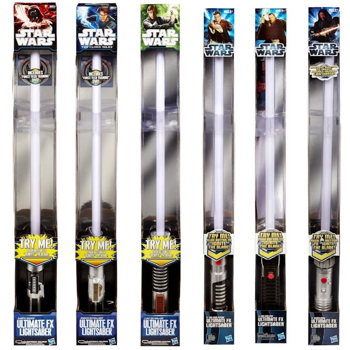 The Entire History of 'Star Wars' Lightsaber Toys in 12 Images