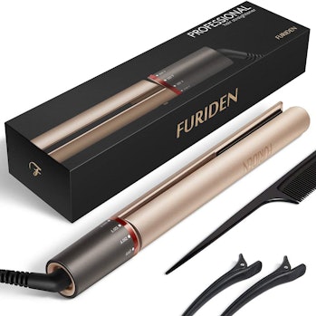 Furiden 2-in-1 hair straightener and curler