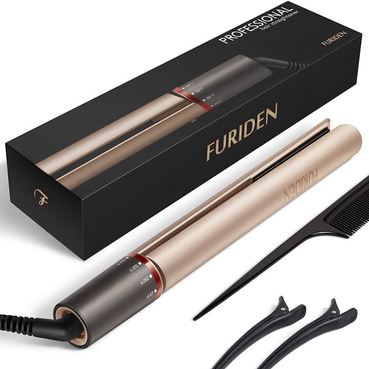 Furiden 2-in-1 hair straightener and curler