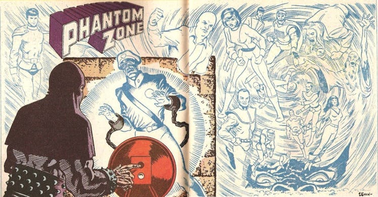 The Phantom Zone as it appeared in 'The Definitive Directory of the DC Universe'