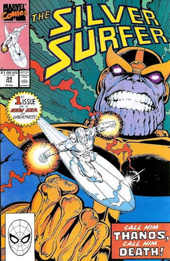 Marvel Infinity War Silver Surfer