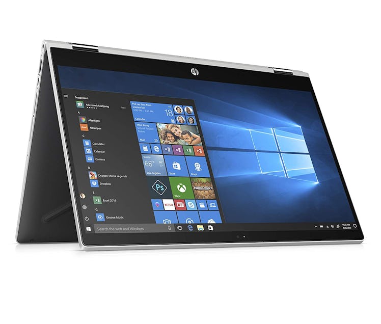 HP Pavilion X360 15.6" Full HD Convertible Touschscreen 2-in-1 Laptop Core i3-8130U Up to 3.4GHz 20G...