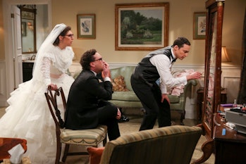 Sheldon Amy wedding Big Bang Theory